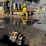 Russia struck a shopping center in Ukraine, at least four people died