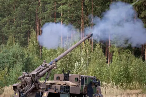 Lithuanian and French soldiers trained in combat shooting with "Caesar" howitzers for the first time