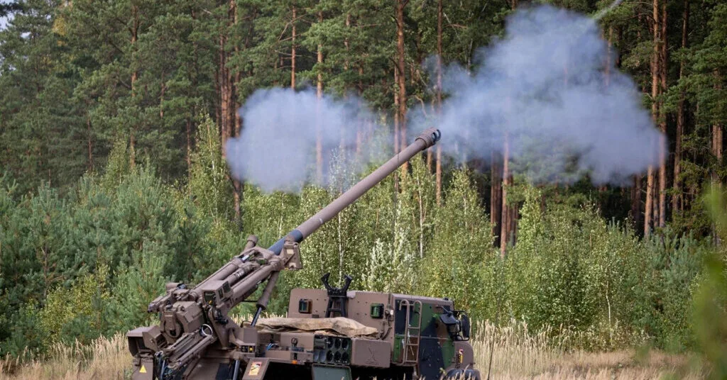 Lithuanian and French soldiers trained in combat shooting with "Caesar" howitzers for the first time