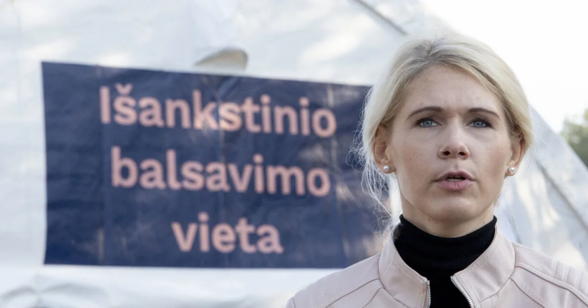 Opposition and ruling parties agree that Laura Matjošaitytė should resign from the VRK herself
