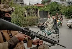Special forces soldier in Kabul