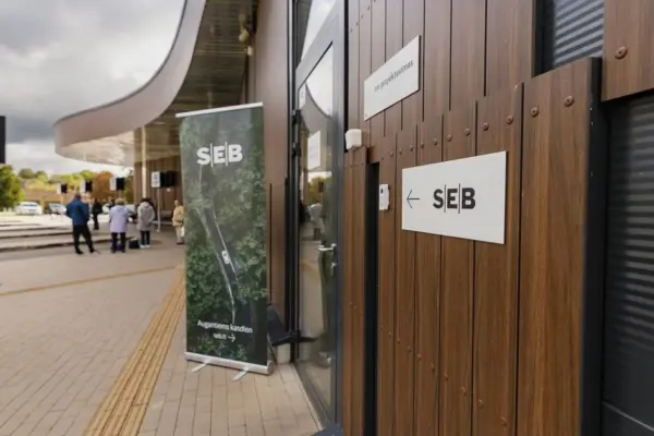 A new SEB bank branch in this city