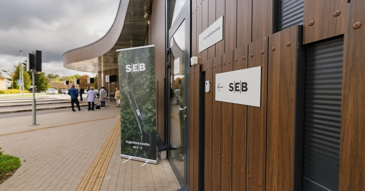 A new SEB bank branch in this city