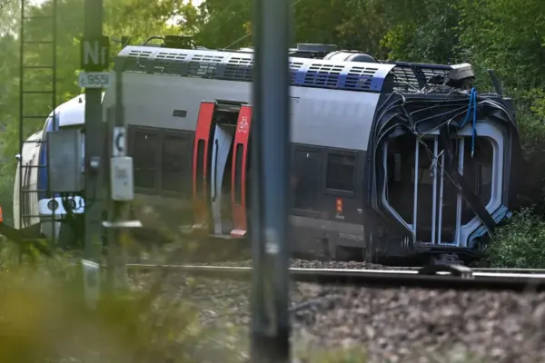 French police investigate train derailment sabotage suspicions