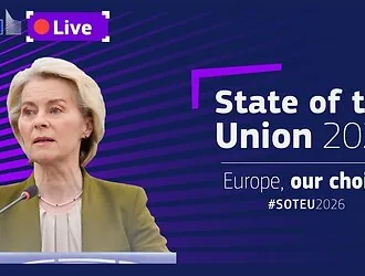 President of the European Commission Leyen delivers the annual speech: announces plans on security, social networks