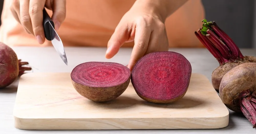 What happens to blood vessels when you frequently eat beets?