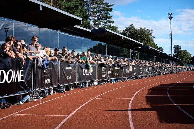 Luko Grusecko ir Evelinos Sabaliauskaitės nuotr./Žiūrovai Vingio parko stadione