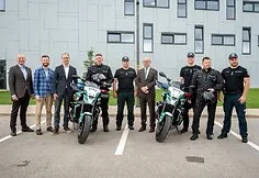 Kauno policija gavo du greitus motociklus „Yamaha“