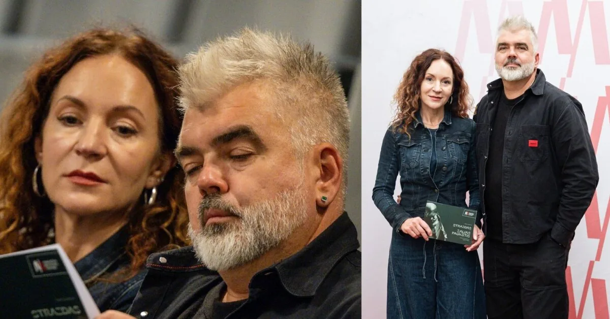 On the red carpet – like a date: all eyes turned to Livija Gradauskienė and her husband Marijus
