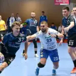 The handball players of "Dragūnas," defending champions, started the season with a confident victory