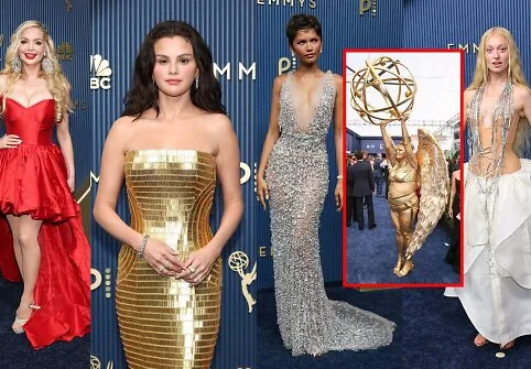 Emmy red carpet