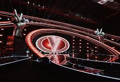 Moment from the thirteenth season of 'The Voice of Lithuania'