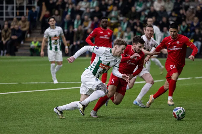Pauliaus Peleckio / BNS nuotr./Toplygos rungtynės: Vilniaus „Žalgiris“ - Marijampolės „Sūduva“