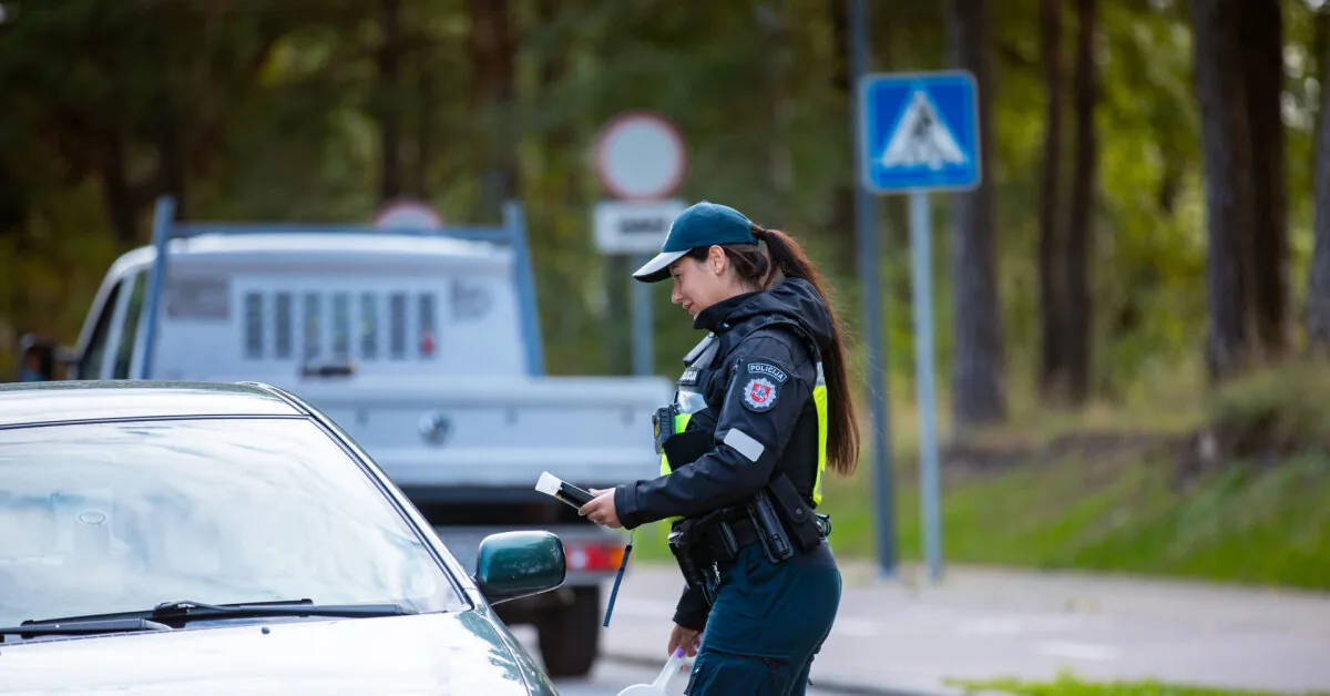 Week on Klaipėda roads: 5 drunk drivers caught during raids