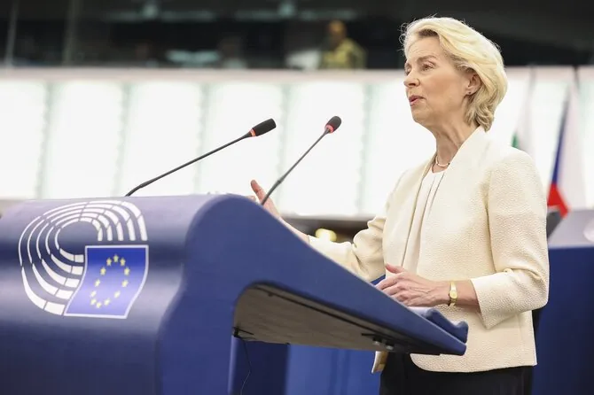 Europos Parlamento nuotr./Ursula von der Leyen