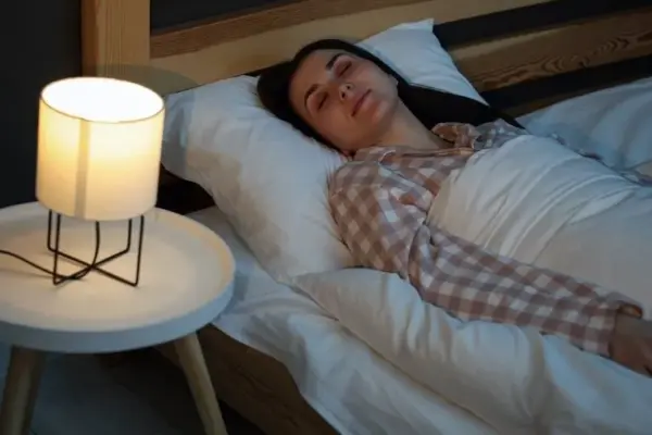 Do you fall asleep with the TV or lamp on? Here's how it affects your heart