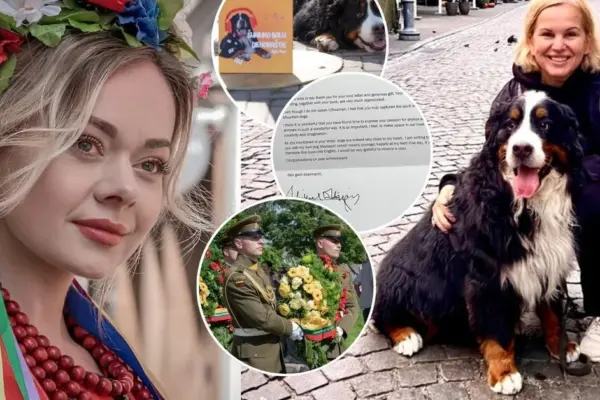 It all started with the smallest puppy: a Vilnius woman's story even reached the former President of Ireland