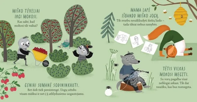 Book 'Catch the Wind' cover. Illustration by Vilija Kvieskaitė