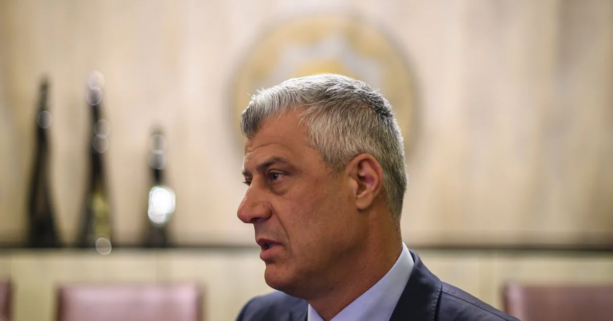Former Kosovo President Hashim Thaci sentenced to 25 years in prison for war crimes