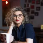 Guest of the Kaunas Book Fair Ilona Madelaine on her narrated novel: like honey to the ears