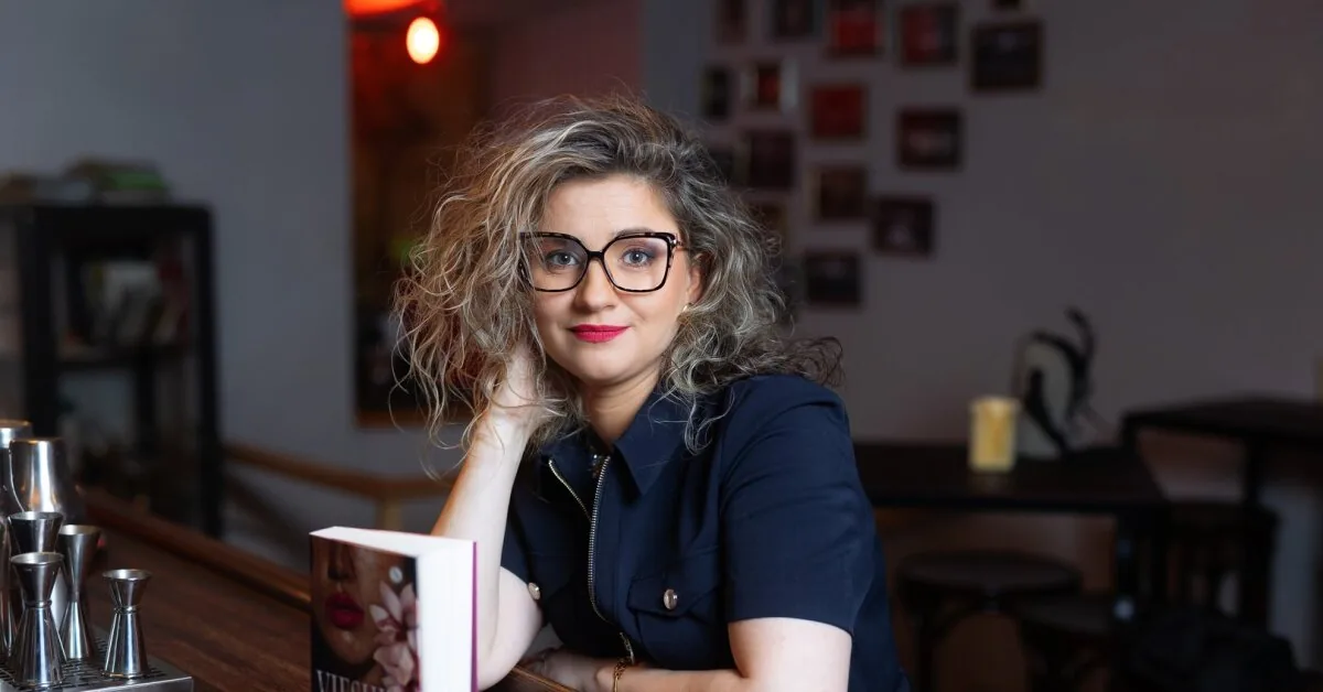 Guest of the Kaunas Book Fair Ilona Madelaine on her narrated novel: like honey to the ears