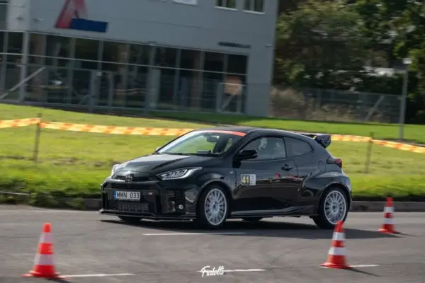 Panevėžys City Birthday Slalom concluded with a battle of the six fastest for the super cups