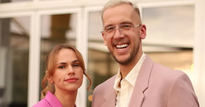 A joyful event in the lives of "Žemaitukas" Linas Vaitkevičius and his wife Rūta