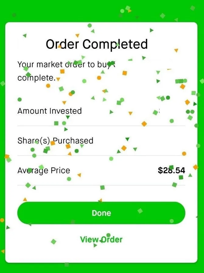 Programėlės Robinhood stopkadras