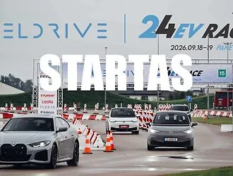 Eldrive 24h race is taking place in Panevėžys, 13 teams are competing