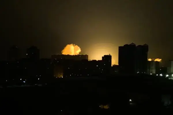 Kyiv mayor reports on Russian missile strike