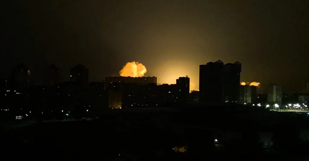 Kyiv mayor reports on Russian missile strike