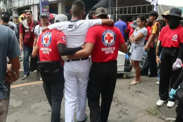 Three young people were killed and six others injured in a high school shooting in the Philippines