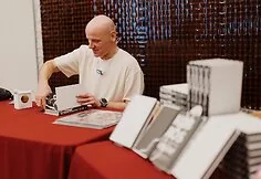 Juozas Gaižauskas's book presentation at Vilnius Town Hall