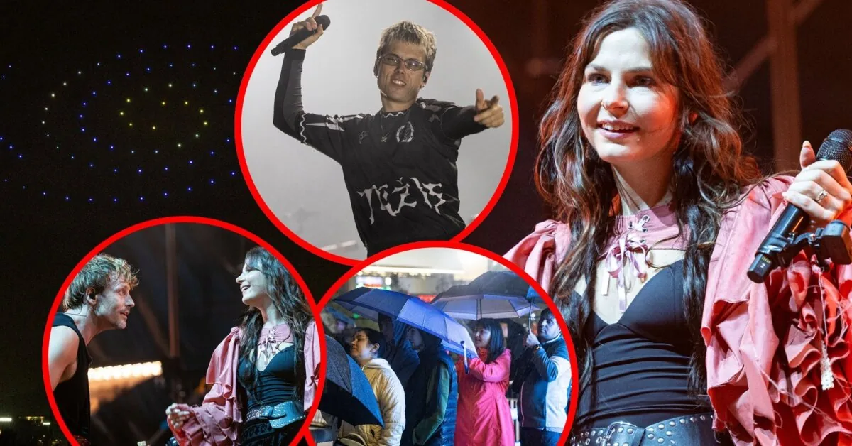 Rainy start of "Vilnius Days": on stage – Free Fingos' "trumps" and the soul of "Kamanių šilelis" who danced the wedding away