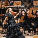 Violin star Leila Josefowicz performing in Vilnius: "Without the violin, I would be like a body without bones"