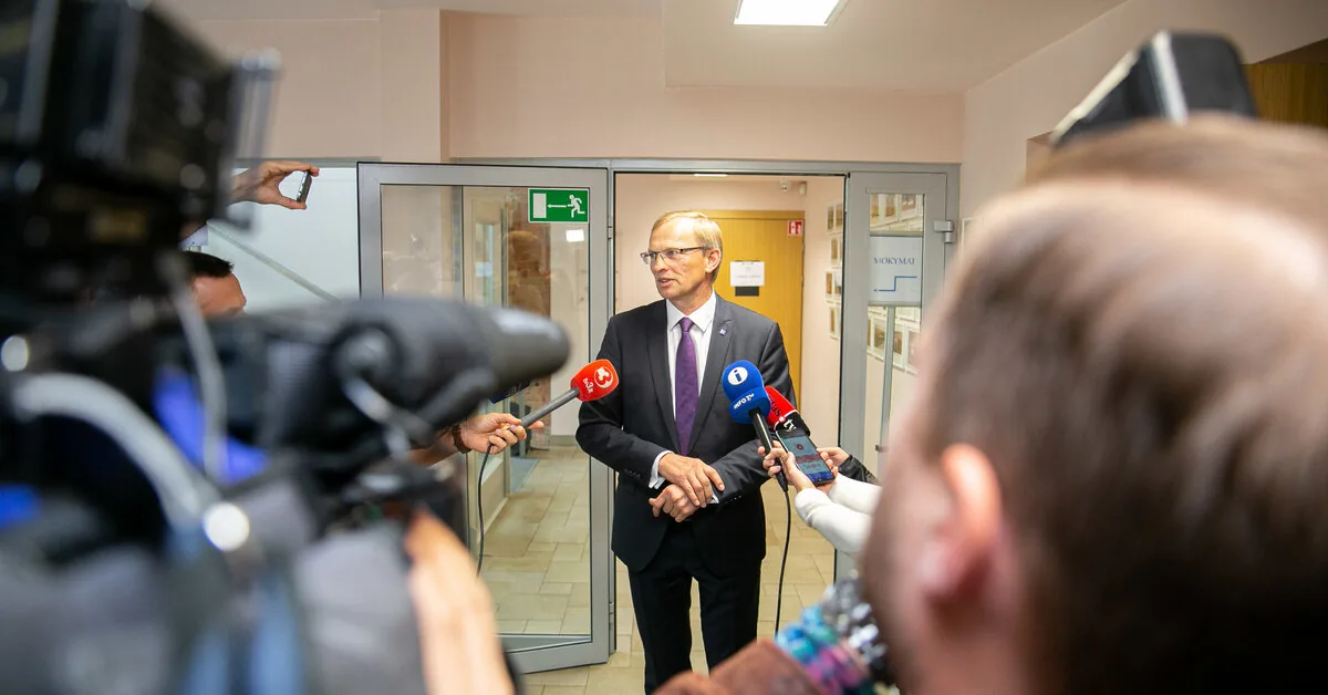 After the term ended, LAT judge Algimantas Valantinas was dismissed from office