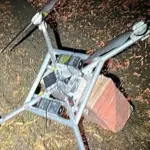 Officers at the Lithuanian border have seized the 55th criminal drone