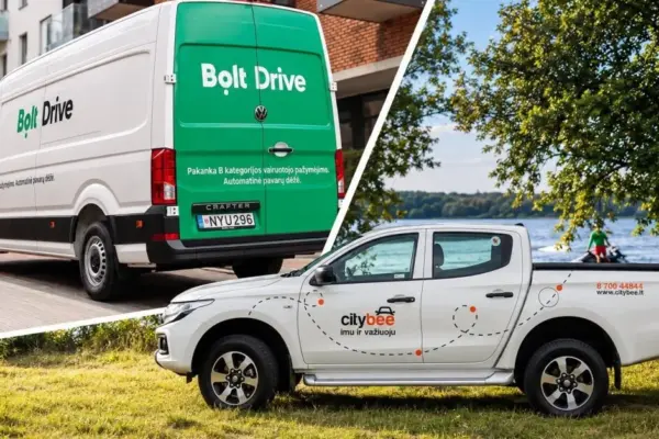 Rented a van, left Vilnius and got a fine: what happened?