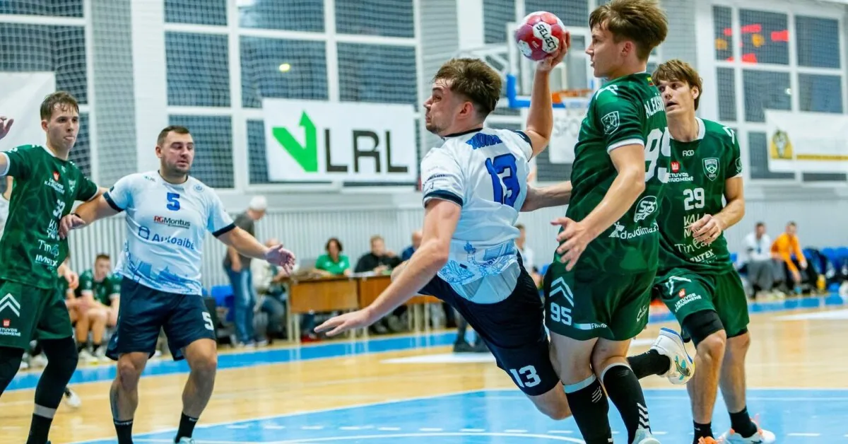 In the Lithuanian Handball League – another confident victory for the champion "Dragūnas"