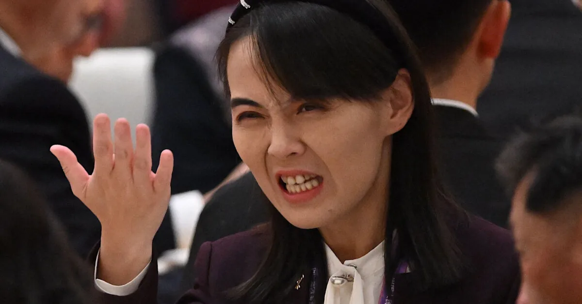 Kim Jong Uno's sister spoke about idiots and nuclear weapons