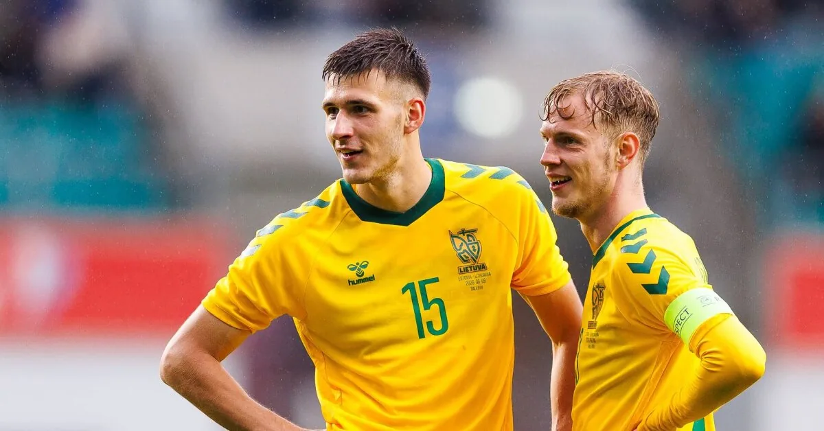 The Lithuanian national football team lineup announced for the next four matches