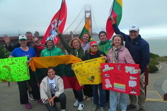 „Sporto zonos“ nuotr./Aidas Ardzijauskas buvo palydėtas San Francisko lietuvių.