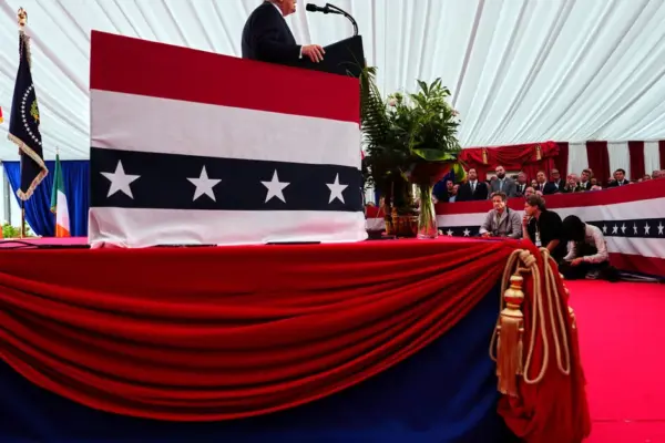 Donald Trump claims that the unification of Ireland would be "fantastic"