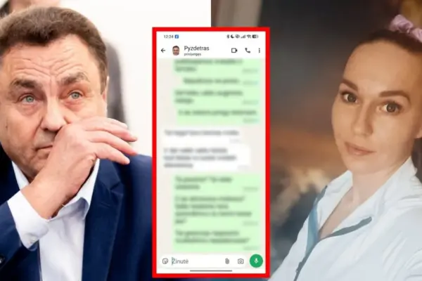 After reading what Petras Gražulis wrote to her – Birutė Navickaitė couldn't resist: she showed everyone