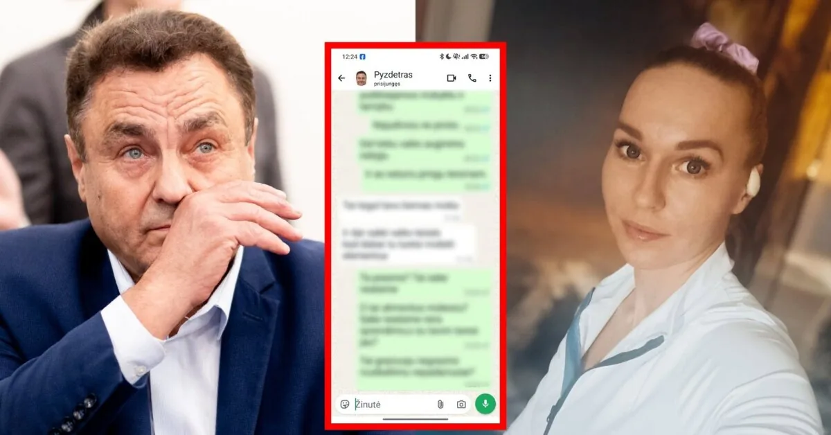 After reading what Petras Gražulis wrote to her – Birutė Navickaitė couldn't resist: she showed everyone