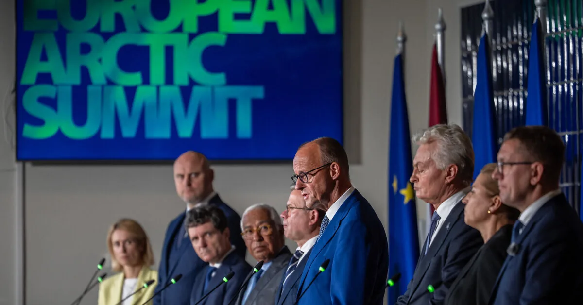 European country leaders urge Brussels to strengthen its role in the Arctic region