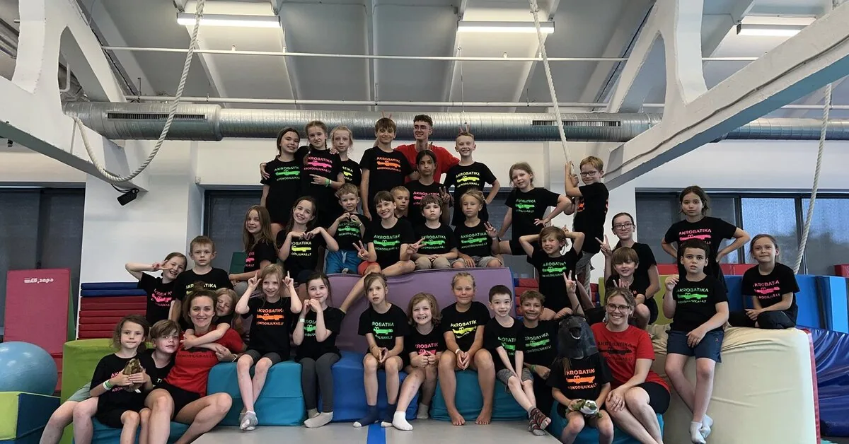Don't rush headlong looking for a club for your children this fall: training sessions are held in Vilnius, where the little ones will come willingly and leave with a smile