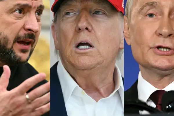 Russia "advised" Donald Trump on who could help end the war