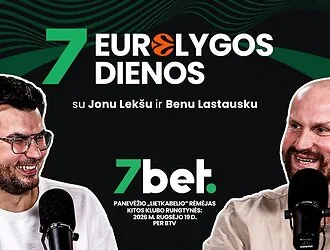 After discussing the withdrawals, Lekšas and Lastauskas gave predictions for the EuroLeague and Žalgiris