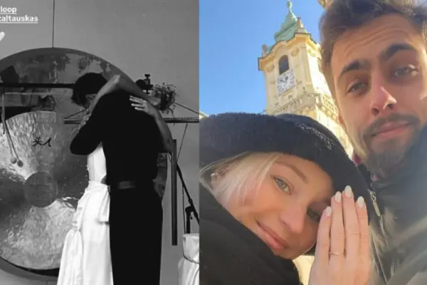 Married singer Rūta Loop and producer Edgaras Žaltauskas: a crowd of famous friends at the wedding